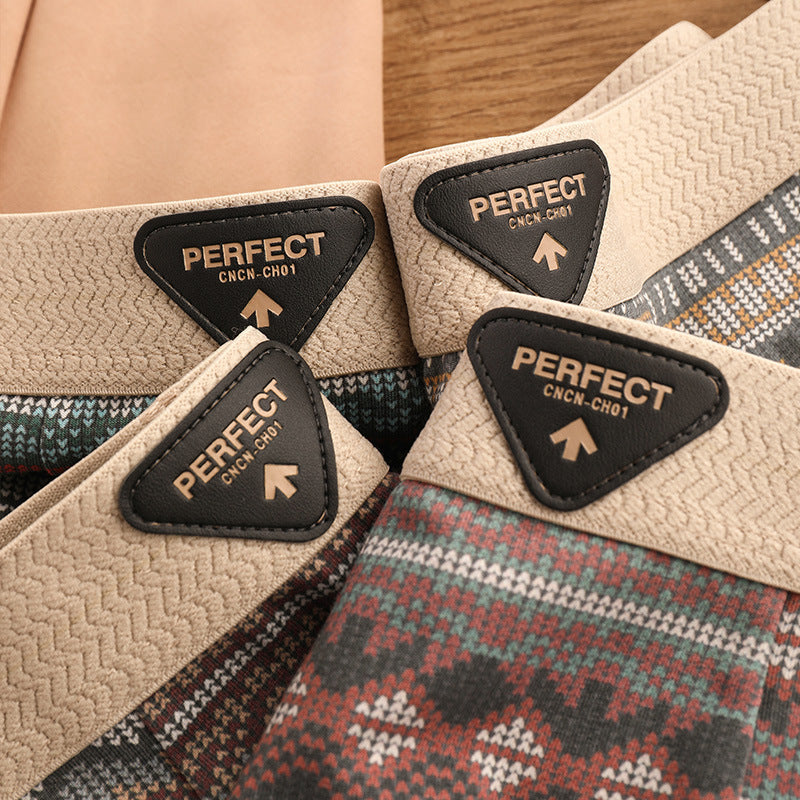 Men's Sports Trendy Underwear Breathable Antibacterial Boxer Shorts