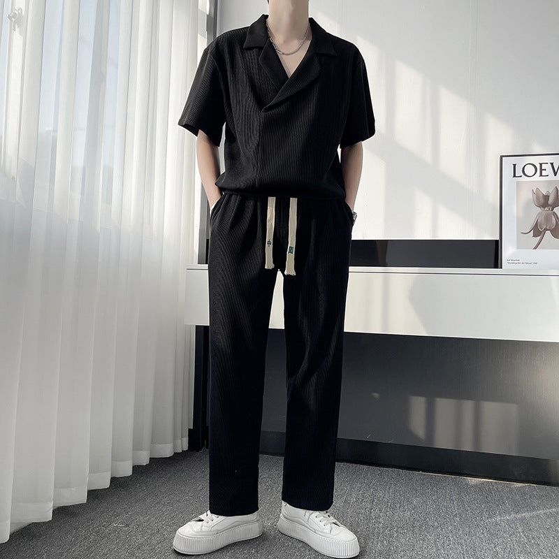 Ice Silk Leisure Two-piece Set